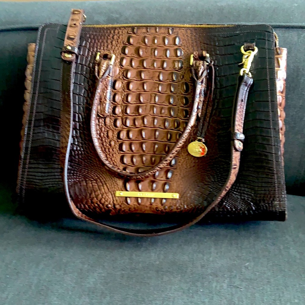 Brahmin Pecan Melbourne Business Tote